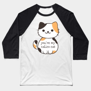 BTS Jimin Serendipity you're my calico cat Baseball T-Shirt